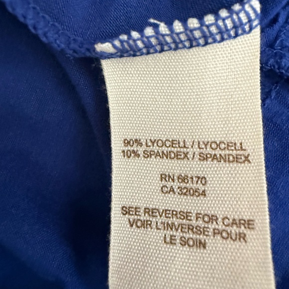 Free People Royal Blue Draped Dress - Picture 5 of 11